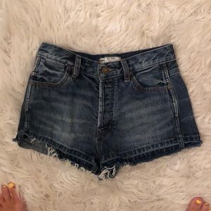 Cut Off Jean Shorts